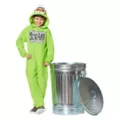 Kids Oscar the Grouch Jumpsuit - Sesame Street at Spencer's