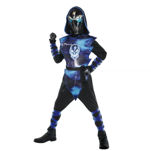 Kids Light-Up Extreme Lightning Ninja Costume at Spirit Halloween