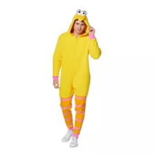 Adult Big Bird Jumpsuit Costume - Sesame Street at Spirit Halloween