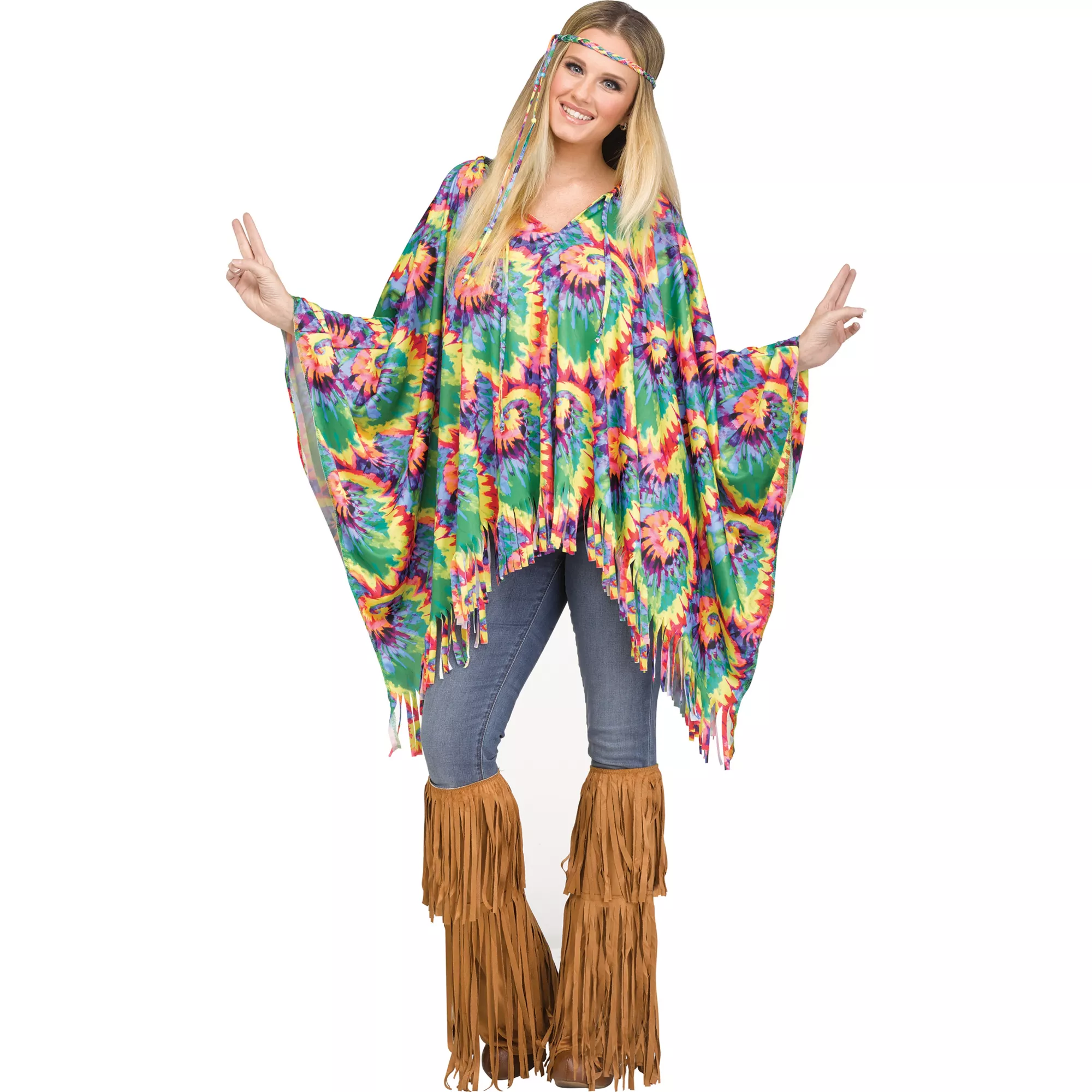 Hippie Poncho Set at Spirit Halloween