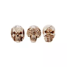 3 Inch Mini Skull Trio - Decorations at Spirit Halloween