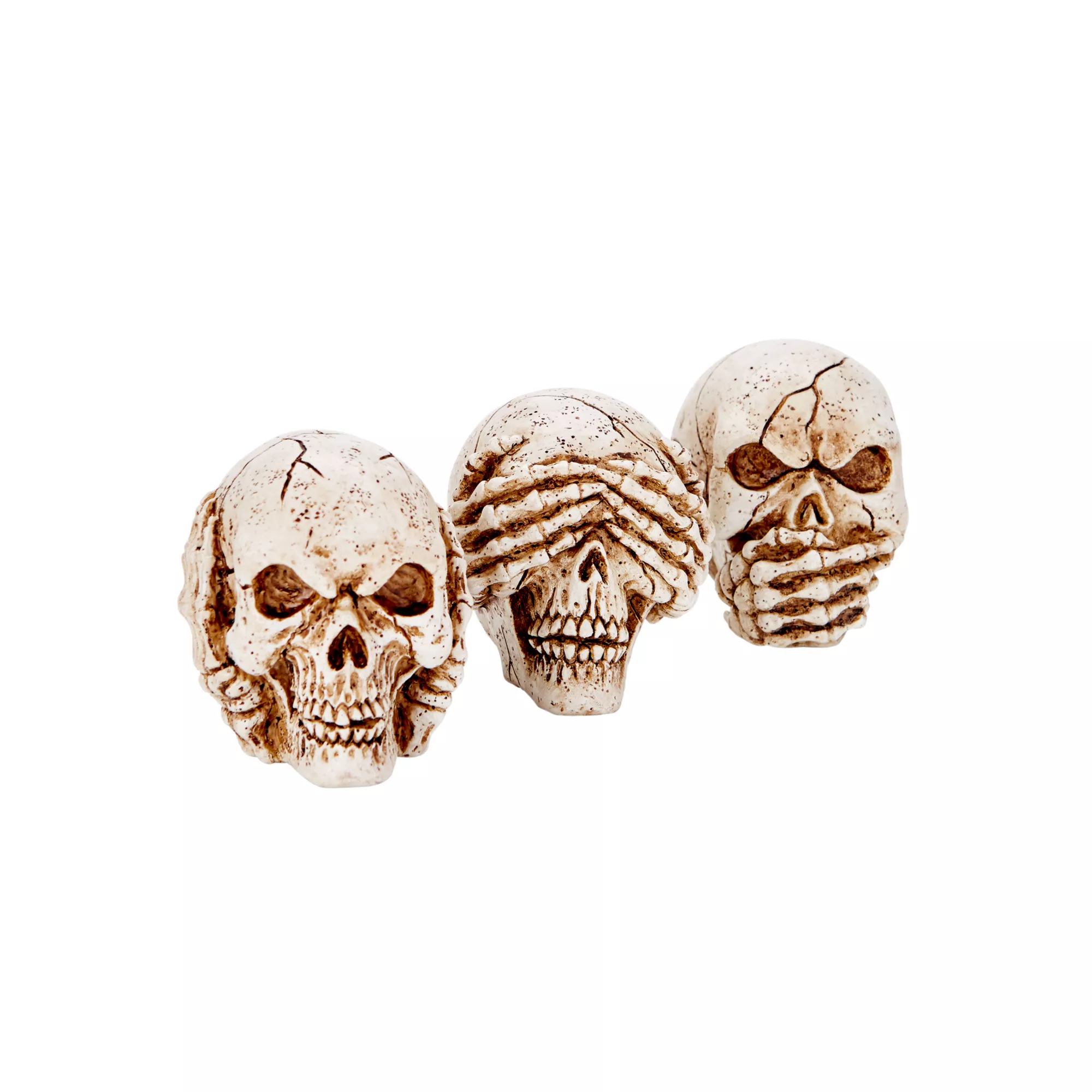 3 Inch Mini Skull Trio - Decorations at Spirit Halloween