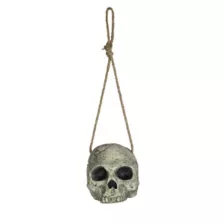Decrepit Hanging Skull - Decorations at Spirit Halloween