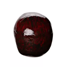8 Inch Red and Black Skull - Decorations at Spirit Halloween