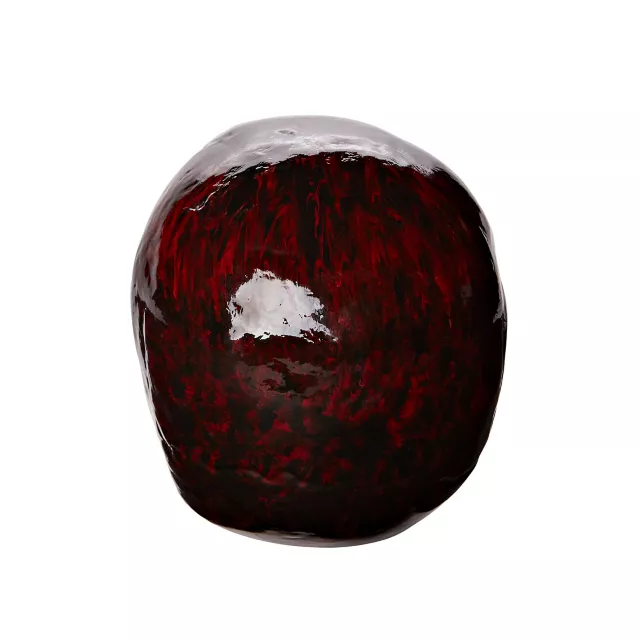 8 Inch Red and Black Skull - Decorations at Spirit Halloween