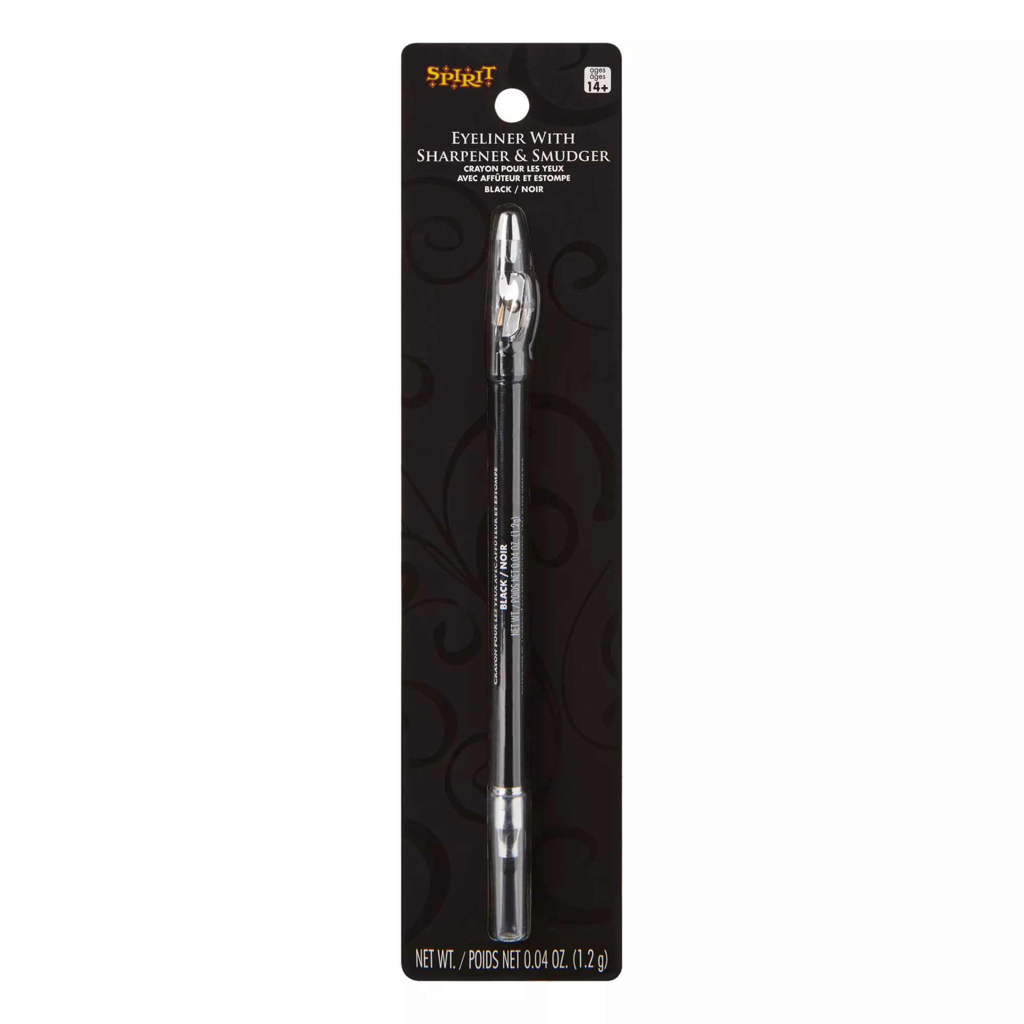 Double-Sided Black Eyeliner Pencil with Smudger at Spencer's