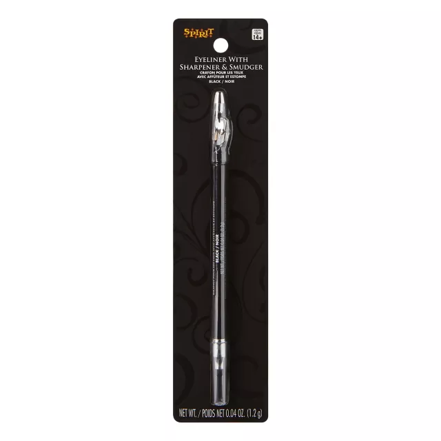 Double-Sided Black Eyeliner Pencil with Smudger at Spencer's