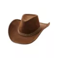 Deluxe Brown Cowboy Hat at Spirit Halloween