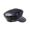 Faux Leather Cabby Hat at Spirit Halloween