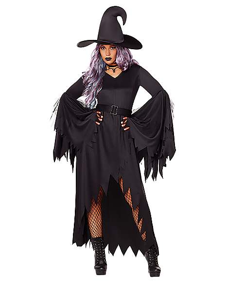 Scary Witch Dog Costume 