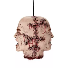 Stitched Faces Hanging Head at Spirit Halloween