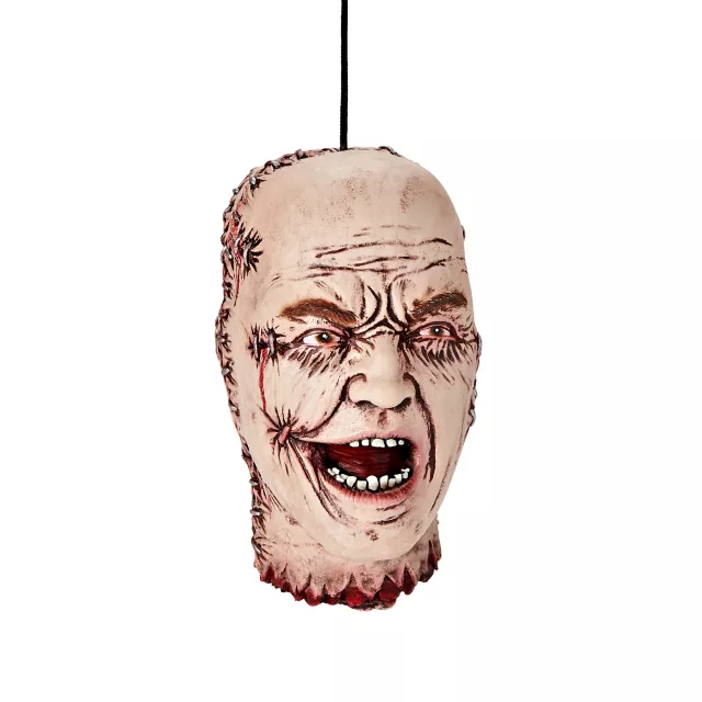 Stitched Faces Hanging Head at Spirit Halloween