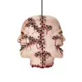 Stitched Faces Hanging Head at Spirit Halloween