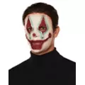 Killer Clown Half Mask at Spencer's