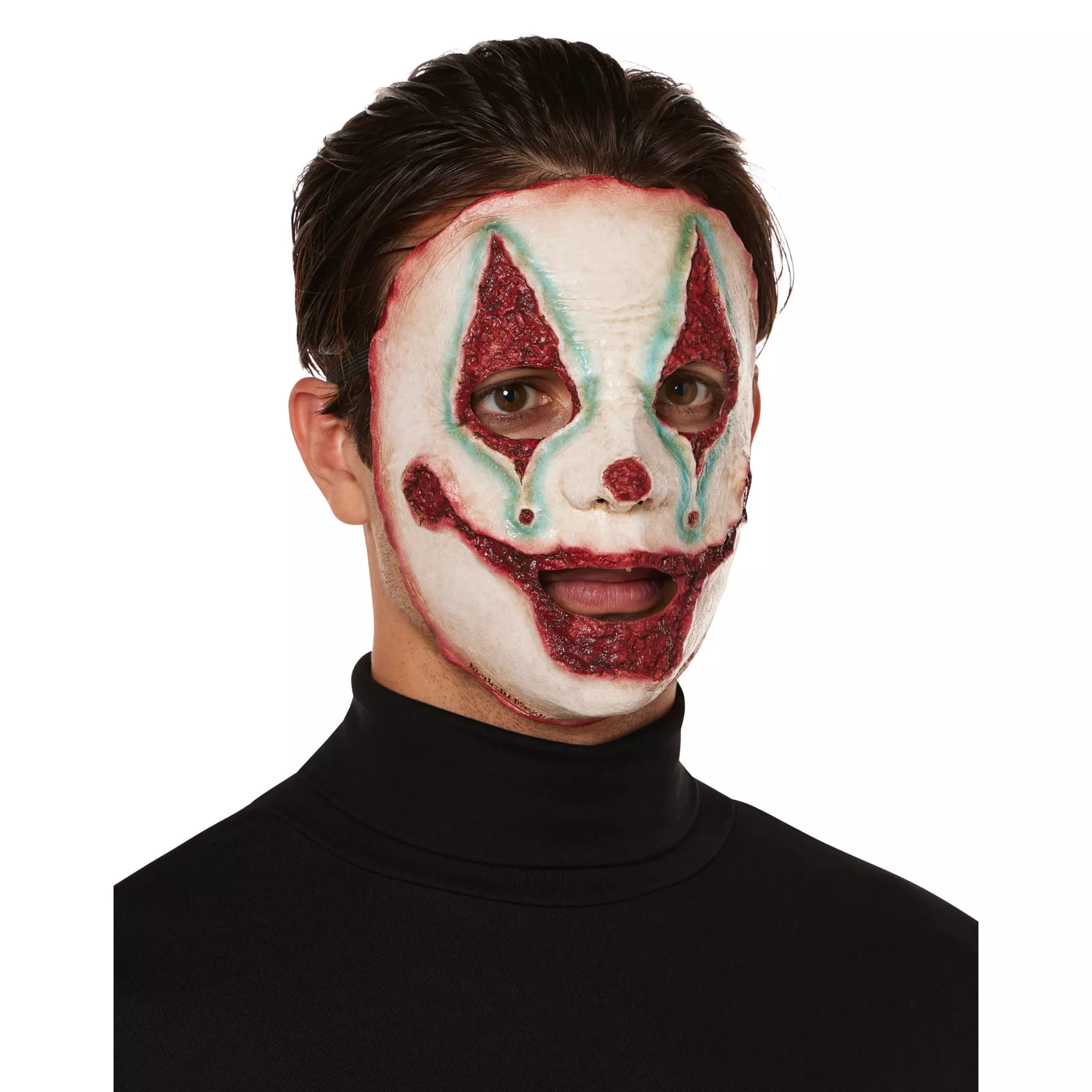 Killer Clown Half Mask at Spencer's