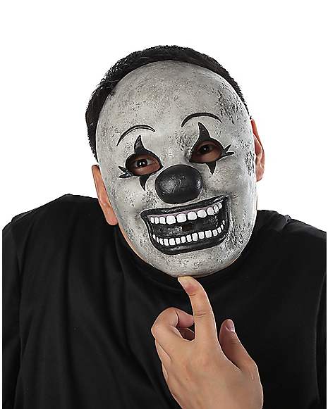 Foam Dark Clown Half Mask - Spirithalloween.com