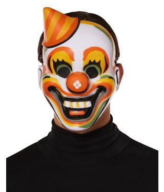 Vintage Clown Half Mask