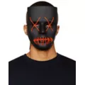 Light-Up EL Wire X Eyes Mask at Spirit Halloween