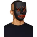 Light-Up EL Wire X Eyes Mask at Spirit Halloween