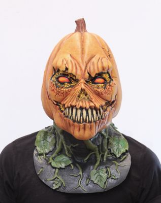 Possessed Pumpkin Full Mask - Spirithalloween.com