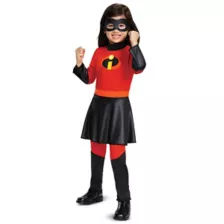 Toddler Violet Dress Costume Deluxe - The Incredibles 2 at Spirit Halloween