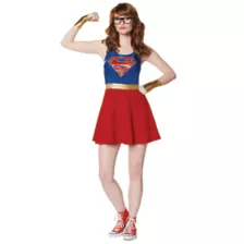 Supergirl Dress Kit - DC Comics at Spirit Halloween