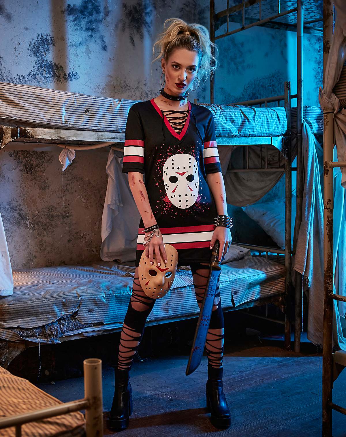 Adult Jason Voorhees Hockey Dress - Friday the 13th