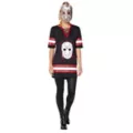 Adult Jason Voorhees Hockey Dress – Friday the 13th at Spirit Halloween