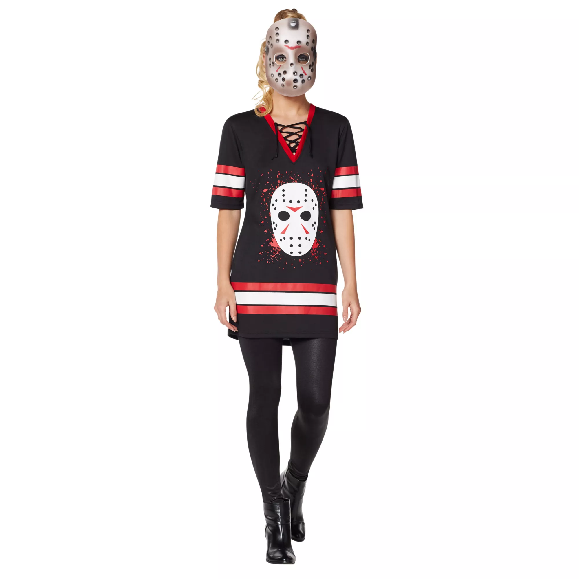 Adult Jason Voorhees Hockey Dress – Friday the 13th at Spirit Halloween