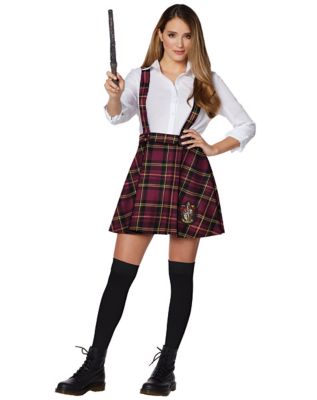 Gryffindor Suspender Skirt - Harry Potter - Spirithalloween.com