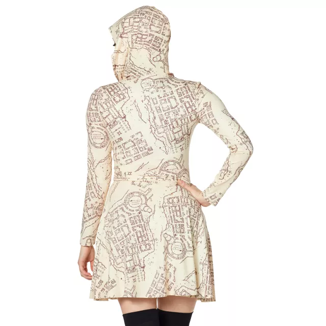 Marauder's Map Hooded Dress - Harry Potter at Spirit Halloween