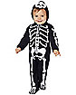 Toddler Skeleton Coveralls