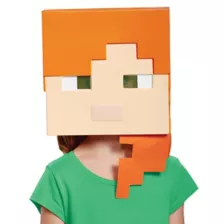 Kids Alex Half Mask - Minecraft at Spencer's