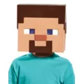 Kids Steve Half Mask - Minecraft at Spencer's