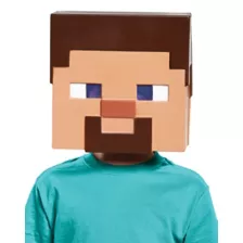 Kids Steve Half Mask - Minecraft at Spencer's