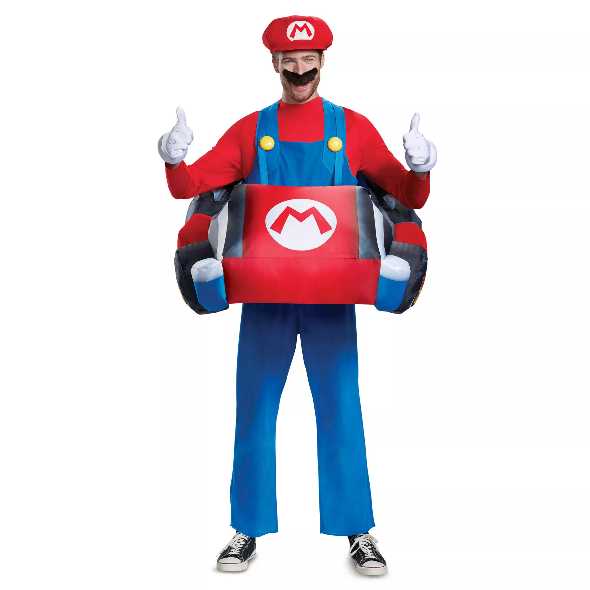 Adult Mario Kart Inflatable Costume - Mario Kart at Spirit Halloween