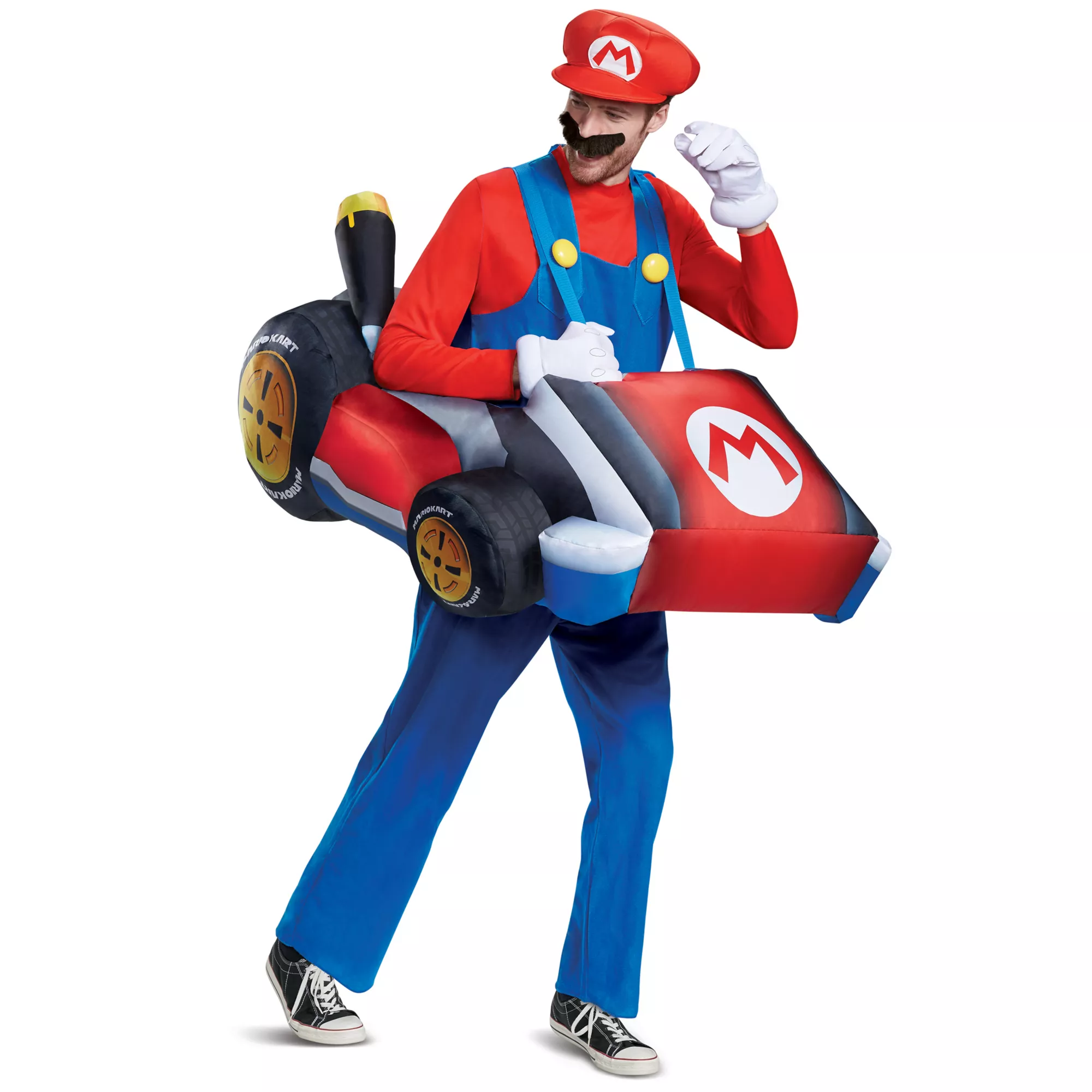 Adult Mario Kart Inflatable Costume - Mario Kart at Spirit Halloween