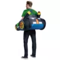 Adult Luigi Kart Inflatable Costume - Mario Kart at Spirit Halloween