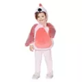 Baby Faux Fur Flamingo Costume at Spirit Halloween