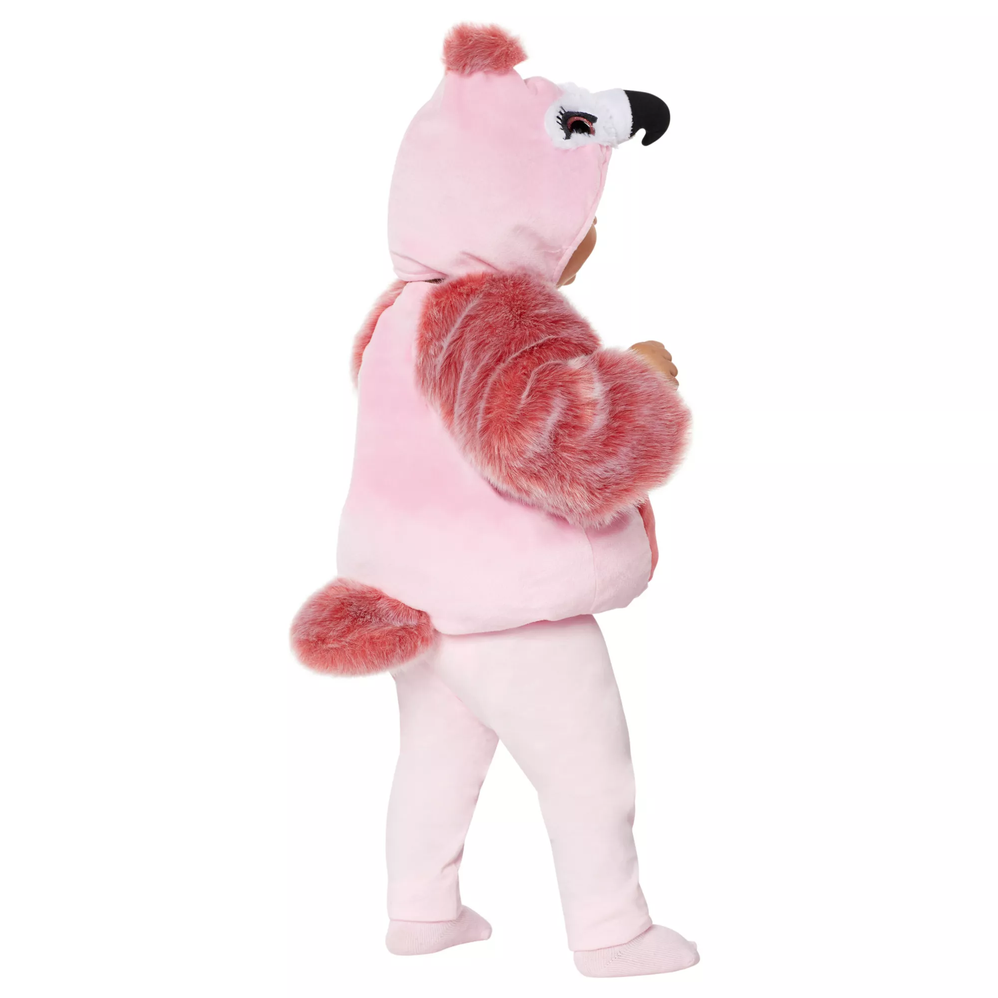 Baby Faux Fur Flamingo Costume at Spirit Halloween