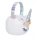 Plush Unicorn Treat Bucket at Spencer's