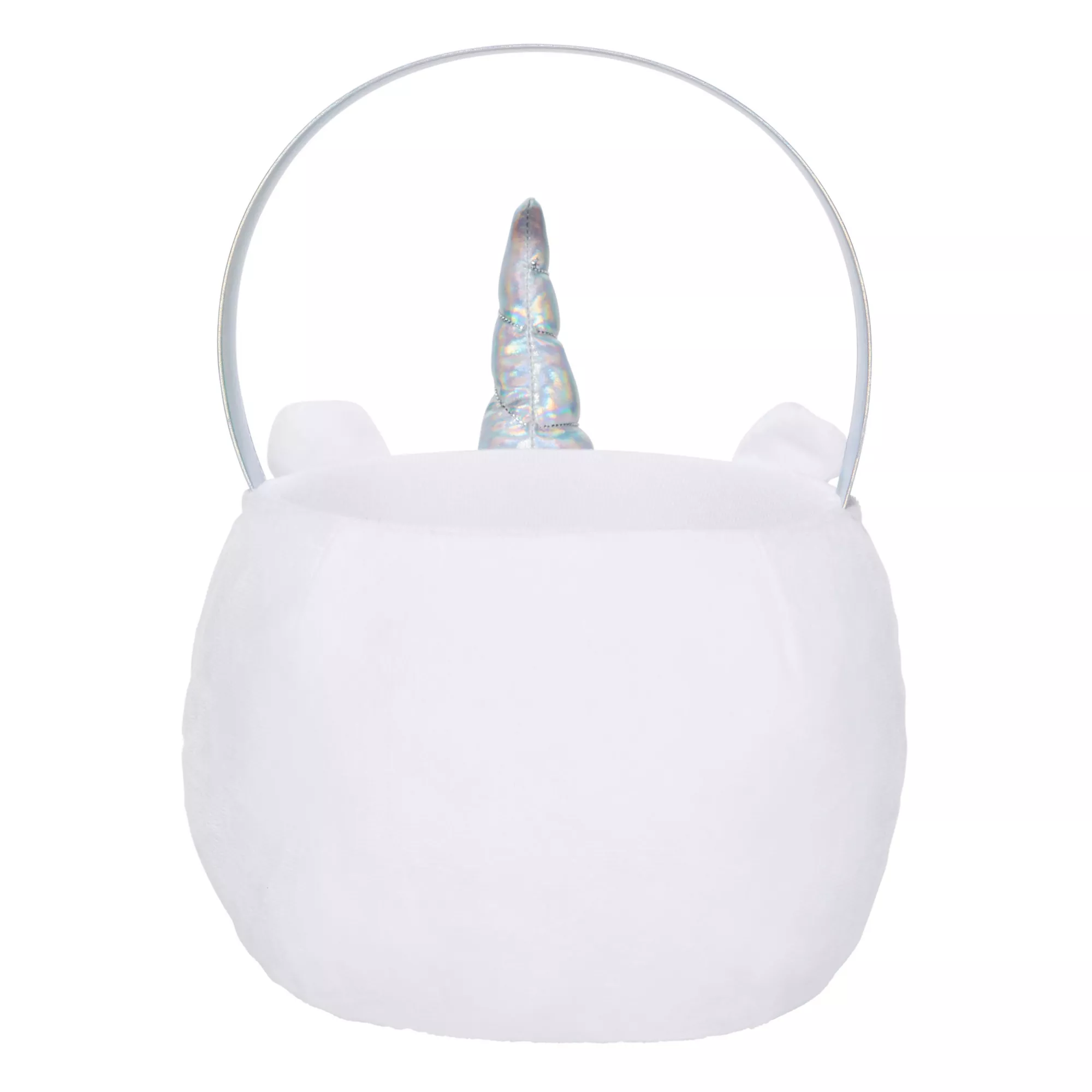 Plush Unicorn Treat Bucket at Spencer's