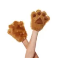 Kids Fuzzy Brown Paws at Spirit Halloween