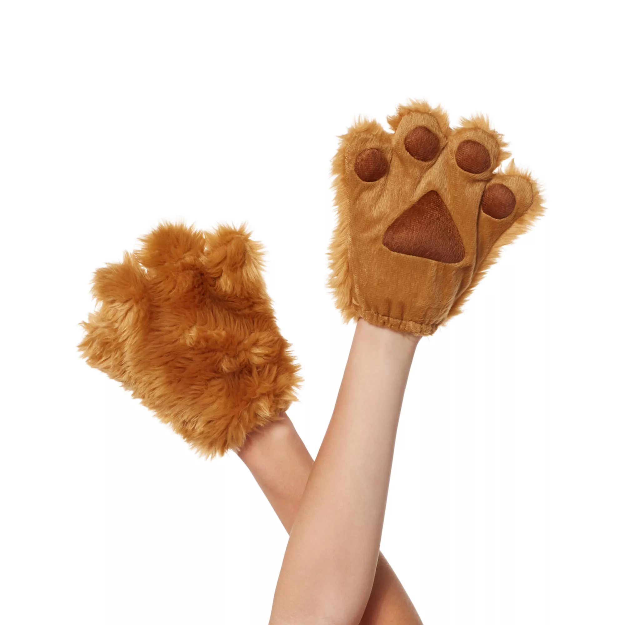 Kids Fuzzy Brown Paws at Spirit Halloween