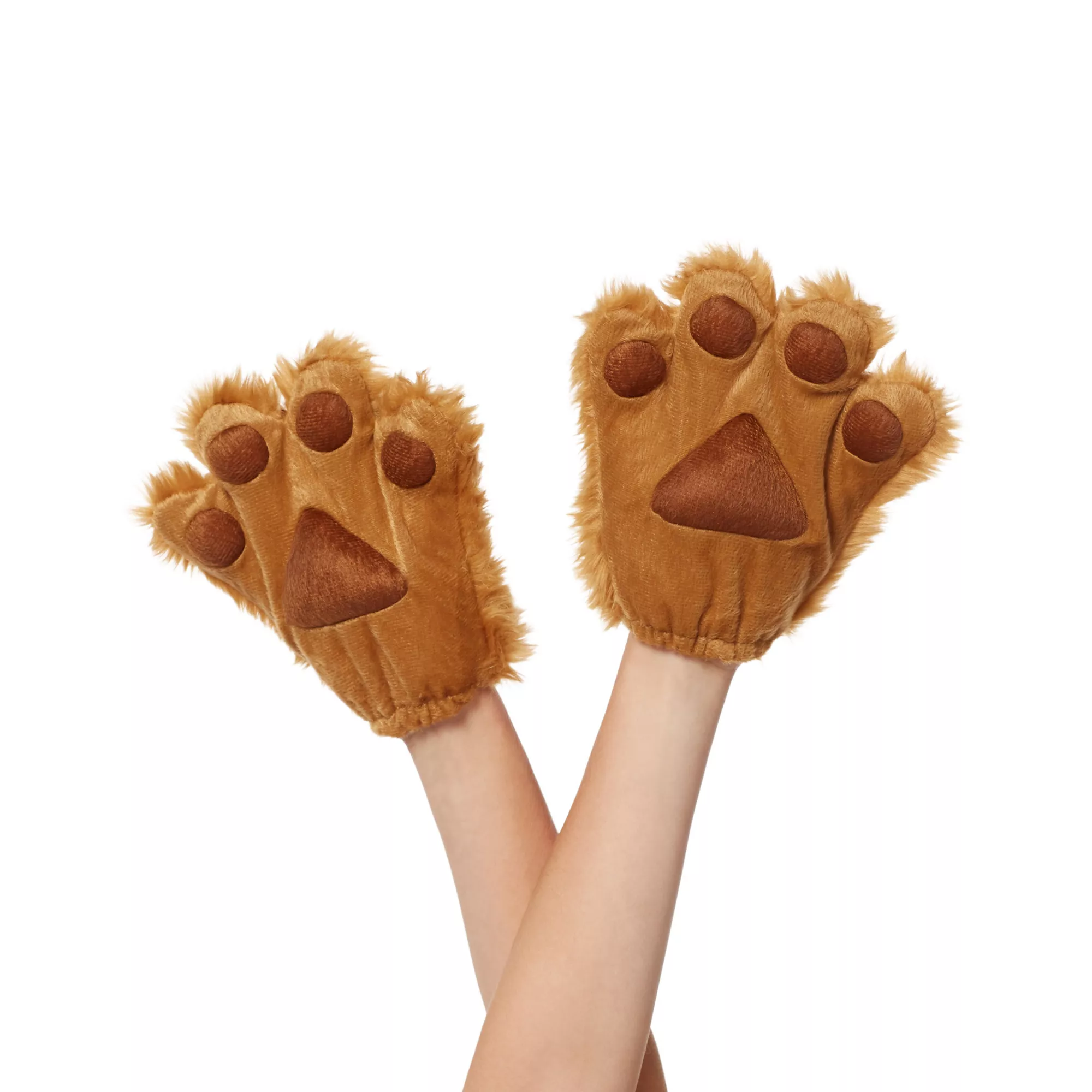 Kids Fuzzy Brown Paws at Spirit Halloween
