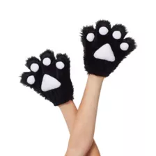 Kids Fuzzy Black Paws at Spirit Halloween