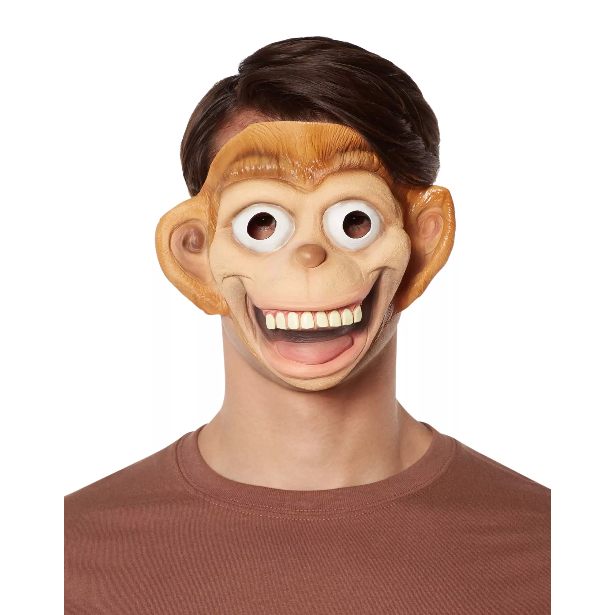 Kids Monkey Half Mask at Spencer's