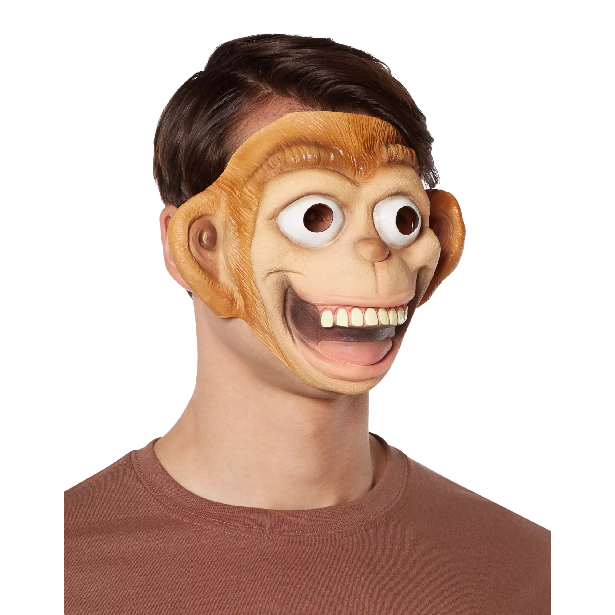 Kids Monkey Half Mask at Spencer's