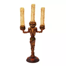 Skeletal Pumpkin Candelabra at Spirit Halloween