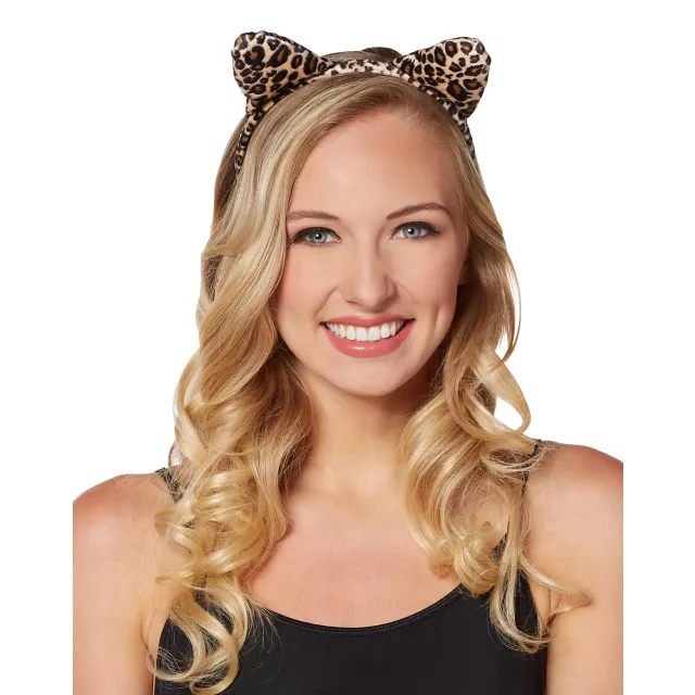 Store Leopard print cat ears